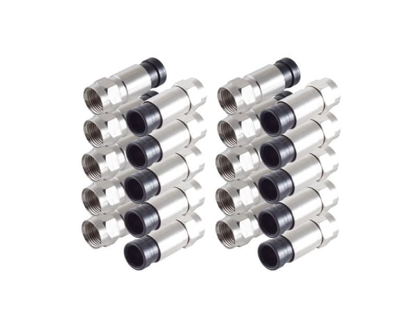 shiverpeaks BS15-300314, F-tyyppi, F, F, 7 mm, Ruostumaton teräs, 10 kpl
