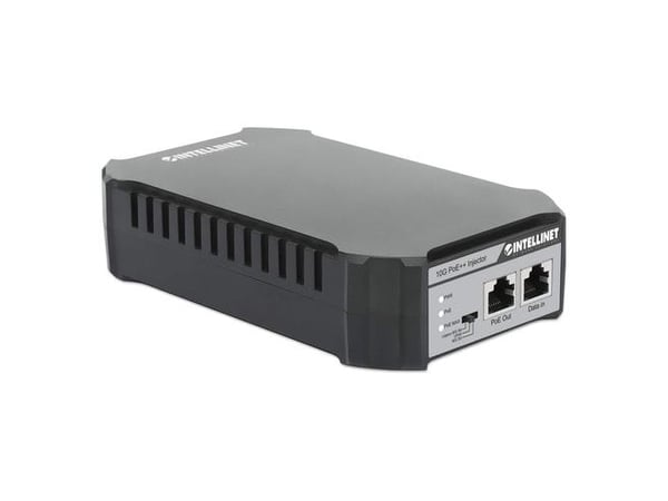 Intellinet 10G PoE++ injektor én 95 watt port IEEE 802.3bt kompatibelt 4PPoE plastdeksel