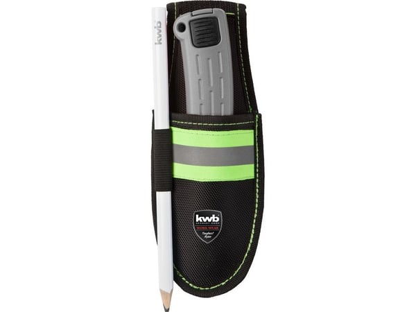 kwb 909910, Knivholder, Nylon, Gult, Svart, 70 mm, 95 mm, 200 mm