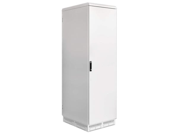 Intellinet 716147, Veggmonterbar hylle, 42U, 1000 kg, Nøkkellås, 115 kg, Grå