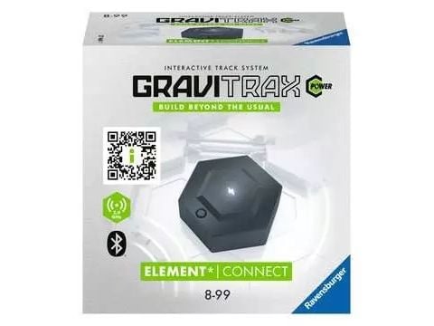 Ravensburger GraviTrax Power Element Connect, 99 år, Sort, Batterier kreves, AA