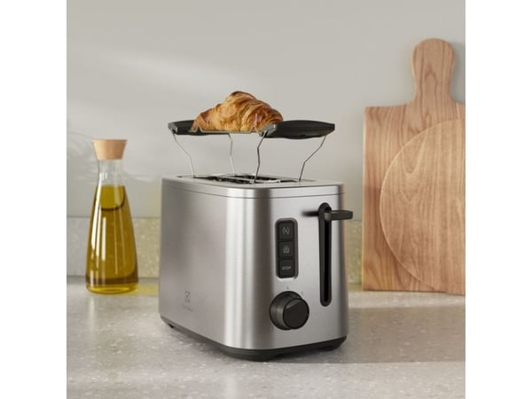 Electrolux E5T1-4ST, 2 plate(r), Grå, Rustfritt stål, Knotter, Roterende, LED, 800 W, 220-240 V