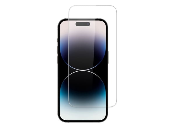 Screenor Premium - Silver Edition - skjermbeskyttelse for mobiltelefon - glass - for Apple iPhone 15, 16