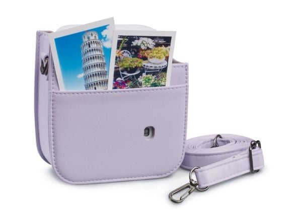 Cullmann RIO Fit 120, Kroppsfodral, Fujifilm, Instax mini 12, Axelrem, lila