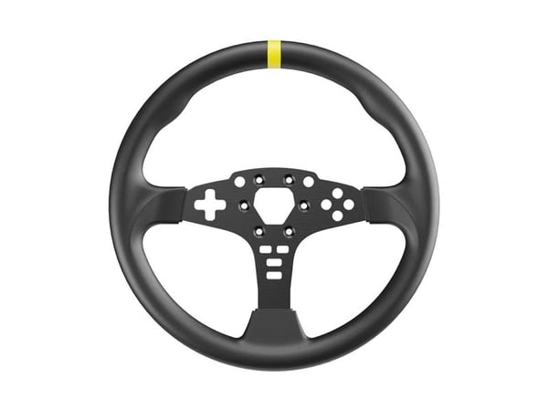 MOZA RS046, PC, Racing hjul, Sort, Aluminium, Moza, 1 stk