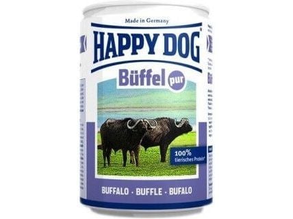 Happy Dog PUSZKA dla psa - BAWÓŁ (Buffalo Pur) 800g