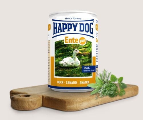 Happy Dog HD-2090, Adult (animal), Kaikille roduille, Ankka, 400 g, Sokeriton, Soijavapaa