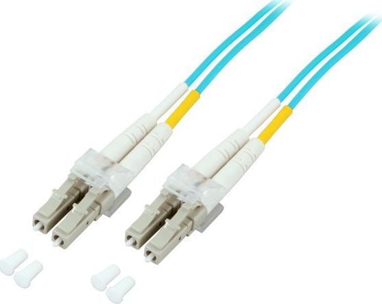 EFB Elektronik LWL Duplex Patchcable LC-LC 3m 50/125, 3 m, OM3, LC, LC, LC