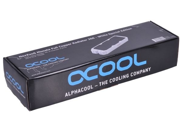 Alphacool NexXxoS Monsta 360 - White Special Edition - Radiator for væskekjølesystem - hvit