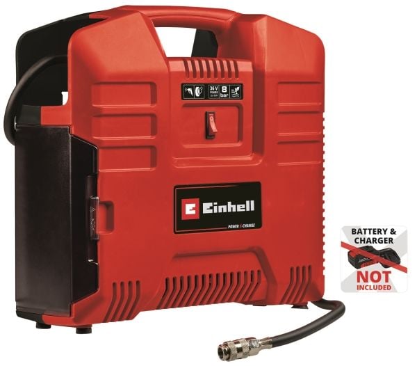 Einhell TE-AC 36/8, 8 bar, 130 l/min, 5,36 kg - SOLO