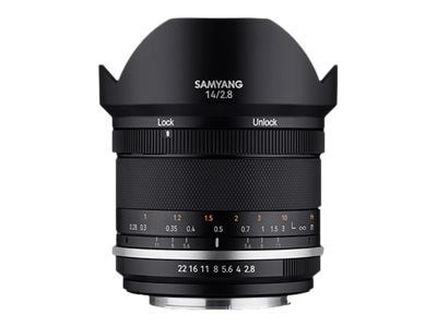 Samyang MF - Vidvinkelobjektiv - 14 mm - f/2.8 MK2 - Sony E-mount - för Sony Cinema Line; a VLOGCAM; a1; a1 II; a6700; a7 IV; a7 V; a7C II; a7CR; a...