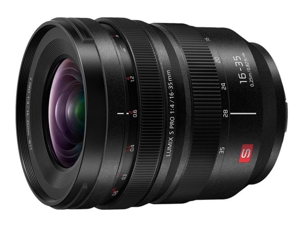 Panasonic Lumix S PRO S-R1635E - Zoom-linse - 16 mm - 35 mm - f/4.0 - L-Mount - for Leica SL2, SL2-S; Leica CL; Panasonic Lumix DC-BS1H, S1, S1R, S...