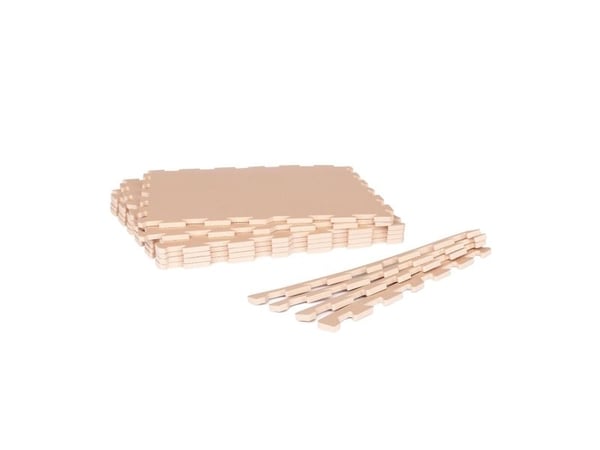 3 Sprouts Floor Puzzle, hasselpähkinäinen