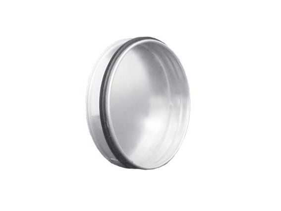 ALNOR galvaniserat stålhatt/lock för rörände CSL-315