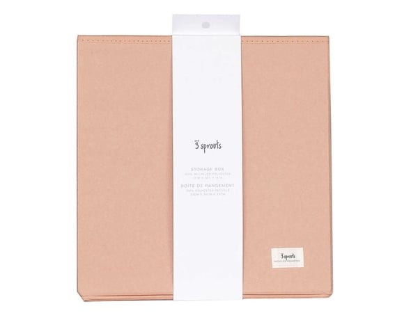 3 Sprouts Opbevaringskasse, Ler - 33 x 33 x 33 cm