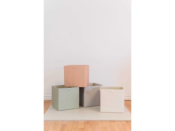 3 Sprouts Opbevaringskasse, Ler - 33 x 33 x 33 cm