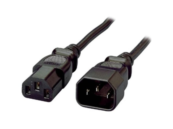 Equip 112100, 1,8 m, C13-kontakt, C14-kontakt