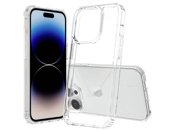 JT BERLIN Pankow Clear, Etui, Apple, iPhone 15 Pro, 15,5 cm (6.12"), Gjennomsiktig