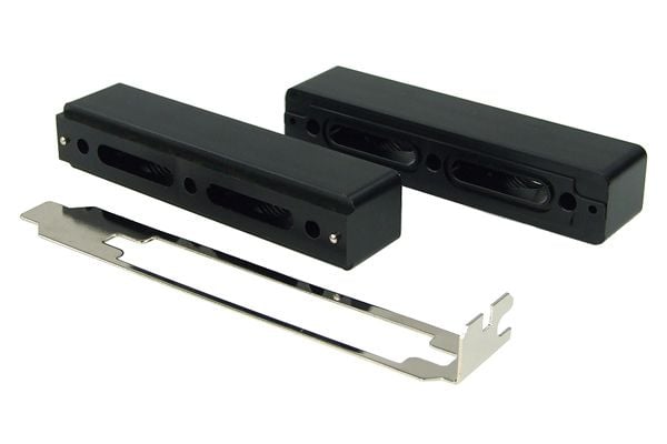 Alphacool HF 38, Musta, Ruostumaton teräs, 147 g