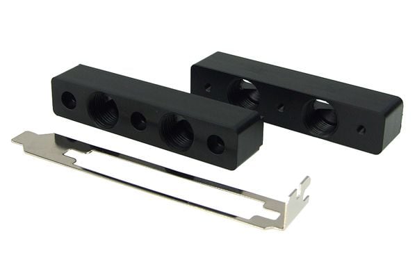 Alphacool HF 38, Musta, Ruostumaton teräs, 147 g