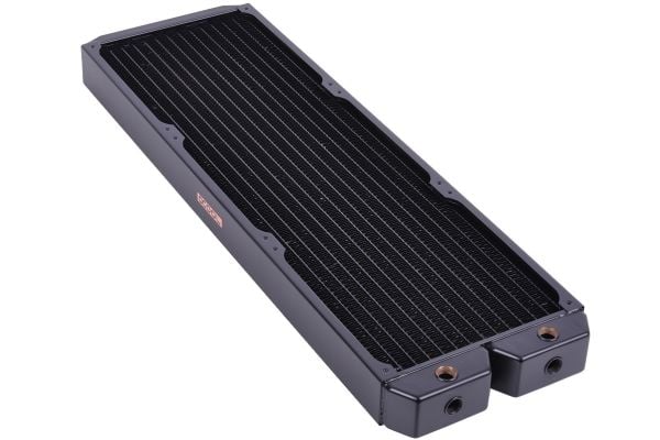 Alphacool NexXxoS XT45, Kjøleribbe, Messing, Kopper, Stål, Sort, 18 cm, 182 mm, 585 mm