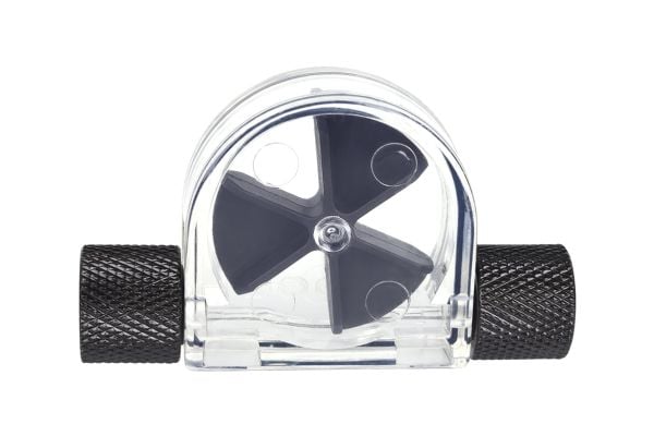 Alphacool 17366, Strømningsindikator, ABS syntetisk, Sort, Gjennomsiktig, 69,5 mm, 17 mm, 41 mm