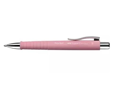 FABER-CASTELL biros Poly Ball XB rosé
