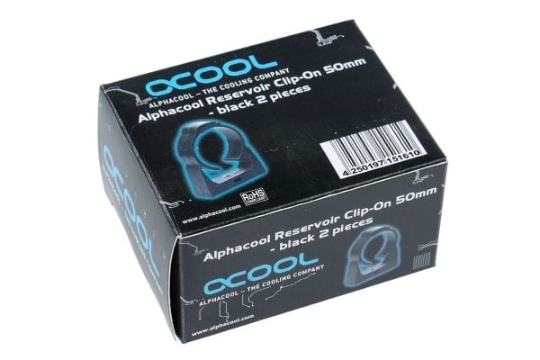 Alphacool 15161, Reservoarholder, Plast, Sort, 2 stykker
