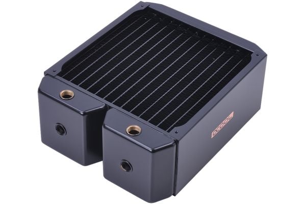 Alphacool NexXxoS Monsta, Svart, Radiatorblokk, Væske, Messing, Kobber (Cu), Stål, 1/4", 1,5 stang