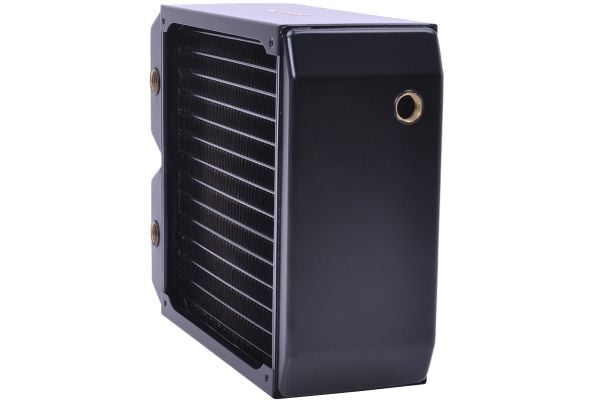 Alphacool NexXxoS Monsta, Svart, Radiatorblokk, Væske, Messing, Kobber (Cu), Stål, 1/4", 1,5 stang
