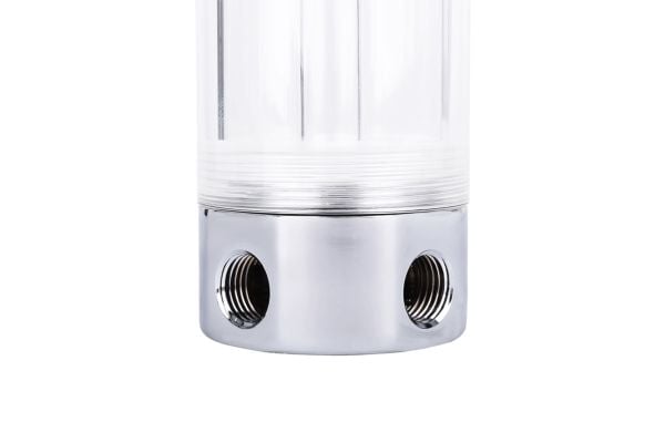 Alphacool 15268, Reservoar, Akryl glass, Messing, Kromfarget, Gjennomsiktig, 49 mm, 49 mm, 154 mm