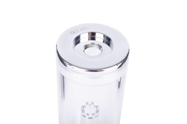 Alphacool 15268, Reservoar, Akryl glass, Messing, Kromfarget, Gjennomsiktig, 49 mm, 49 mm, 154 mm