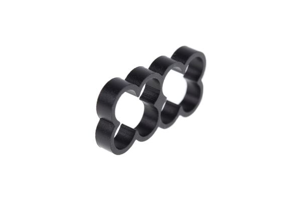 Alphacool 24762, Universal, Kaapelinhallintasarja, Alumiini, Musta, 19 mm, 9,5 mm