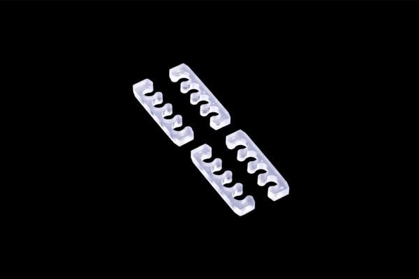 Alphacool 24749, Universell, Kabelhåndteringssett, Nylon, Gjennomsiktig, 19 mm, 4,75 mm