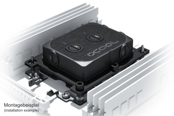 Alphacool 12979, Musta, Ruuvipakkaus, LGA 3647 (Socket P), 10 g
