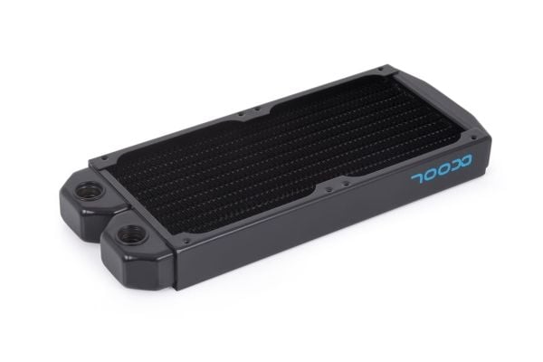 Alphacool 14397, Jäähdytin, Messinki, Kupari, Ruostumaton teräs, Musta, 1/4", 60 °C, 1,5 bar