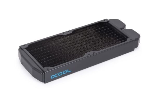 Alphacool 14397, Jäähdytin, Messinki, Kupari, Ruostumaton teräs, Musta, 1/4", 60 °C, 1,5 bar