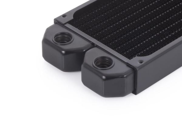 Alphacool 14397, Jäähdytin, Messinki, Kupari, Ruostumaton teräs, Musta, 1/4", 60 °C, 1,5 bar