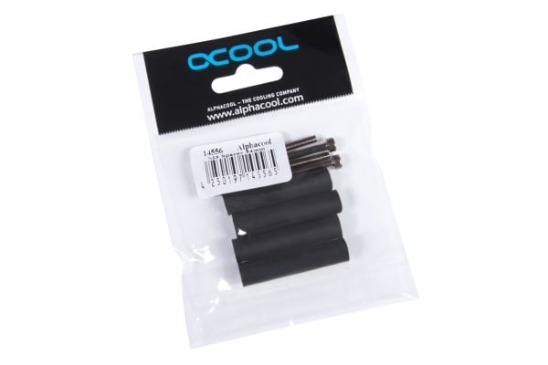 Alphacool 14556, Musta, Ruostumaton teräs