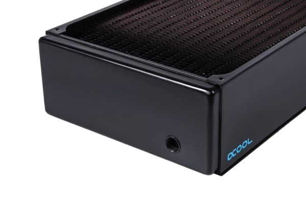 Alphacool NexXxoS Monsta, Kjøleribbe, Kopper, Sort, 200 mm, 443 mm, 87 mm