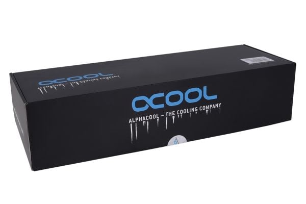 Alphacool 14371, Kjøleribbe, Stål, Sort, 314 mm, 144 mm, 30 mm