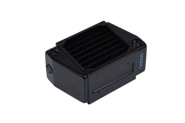 Alphacool NexXxoS UT60, Radiatorblokk, Kopper, Stål, Sort, 1 vifter, 8 cm, 60 mm