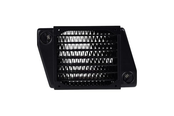 Alphacool NexXxoS UT60, Radiatorblokk, Kopper, Stål, Sort, 1 vifter, 8 cm, 60 mm