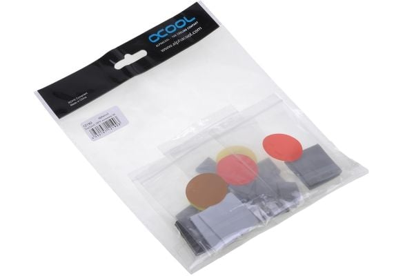 Alphacool 12190, Termisk pute, Sort, Grå