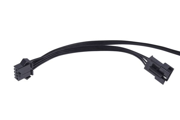 Alphacool 18541, 1 m, Molex (4-nastainen), Molex (4-nastainen), suora, suora, suora, musta