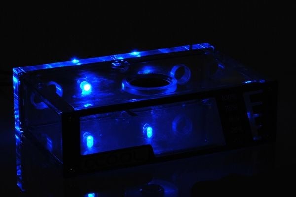 Alphacool Repack Rev.2 - Kjølevæskebeholder - Svart, gjennomsiktig, kobber
