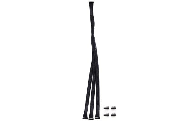 Alphacool 18569, 0,3 m, 5-nastainen, 3 x 5-nastainen, urosliitin, urosliitin, suora