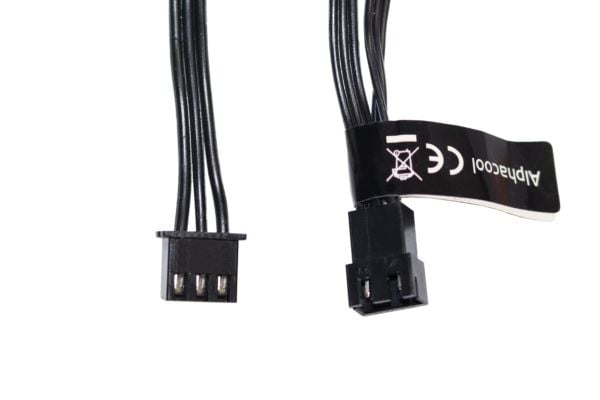 Alphacool 15358, Universaali, Tietokonekotelon valaisupakkaus, Musta, Monivärinen, 10 mm, 300 mm