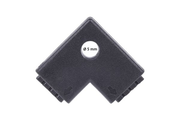 Alphacool 15344, Universell, Sort, 21,5 mm, 21,5 mm, 6 mm, 1 stykker