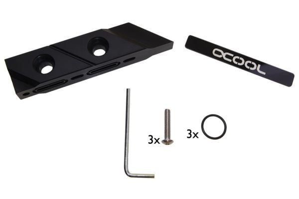 Alphacool 12965, Skyddsram, Svart